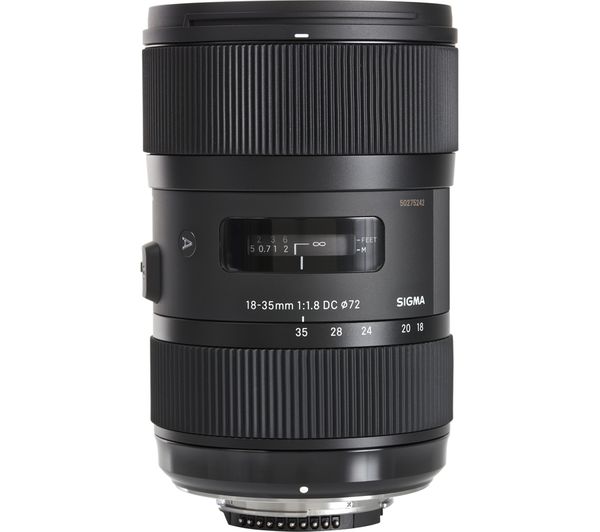 SIGMA 18-35mm f/1.8 DC HSM Standard Zoom Lens - for Nikon