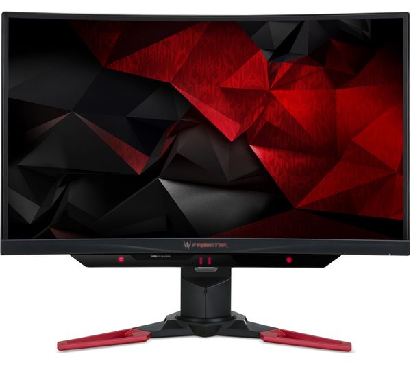 ACER Predator Z271 Full HD 27" Curved LED Gaming Monitor - Black, Black