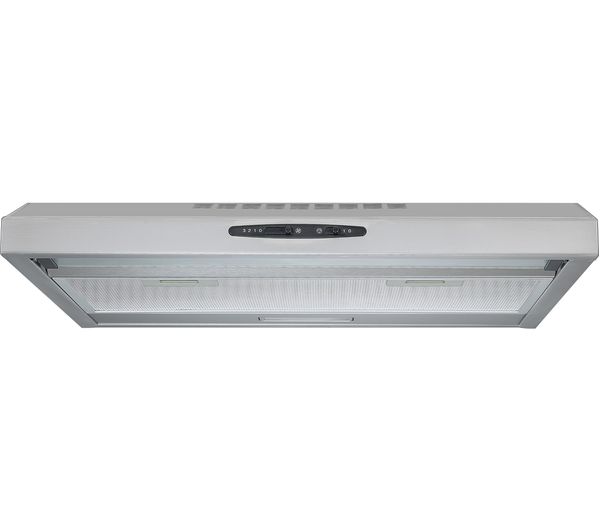 ESSENTIALS C60SHDX17 Visor Cooker Hood - Stainless Steel, Stainless Steel