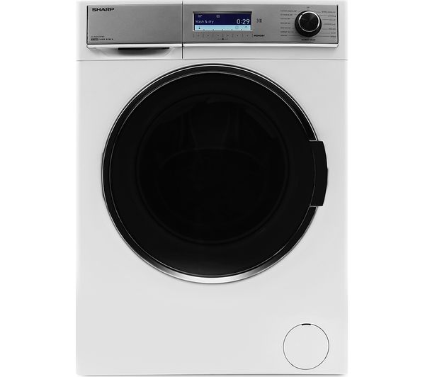Sharp Washer Dryer ES-HDD0147W0 10 kg  - White, White
