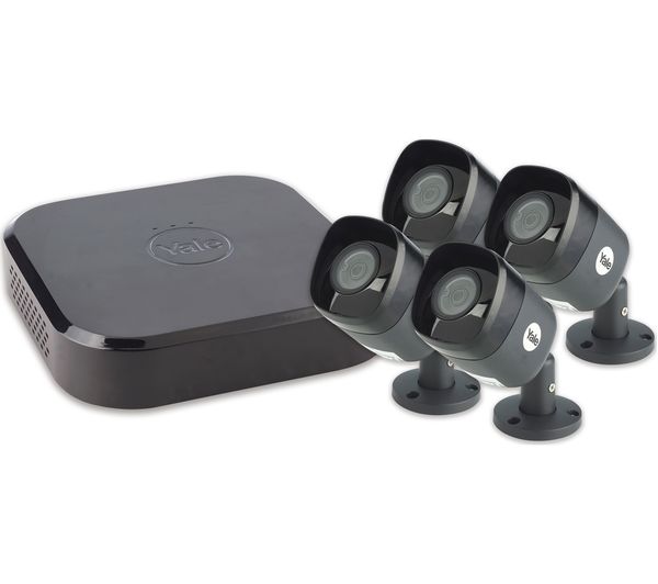 YALE SV-8C-4ABFX Full HD 1080p 8-Channel Smart CCTV Kit - 4 Cameras