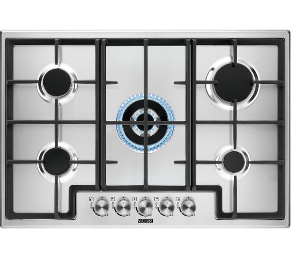 ZANUSSI ZGH76524XX Gas Hob - Stainless steel, Stainless Steel