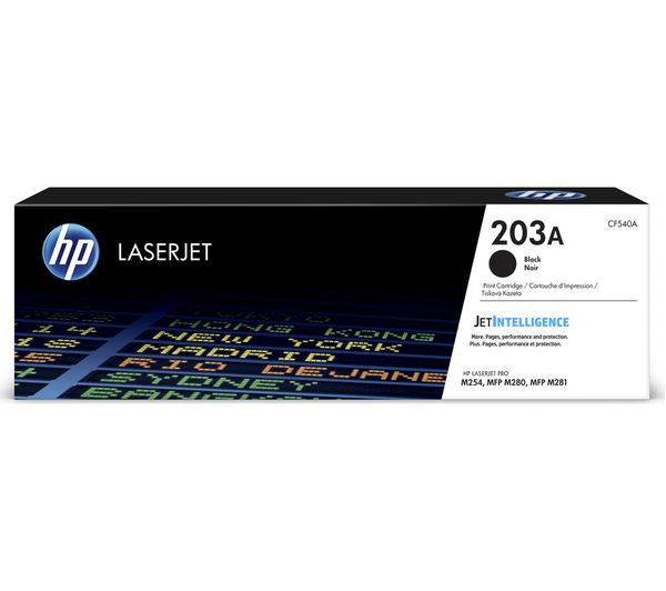 HP 203A Black Toner Cartridge, Black