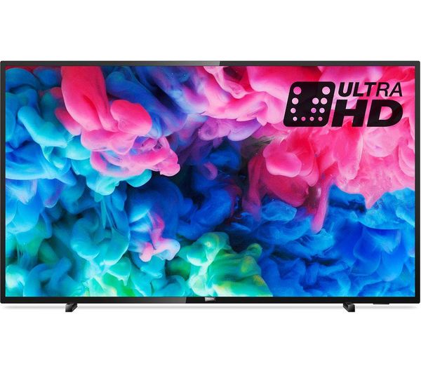 55" Philips 55PUS6503/12  Smart 4K Ultra HD HDR LED TV, Gold