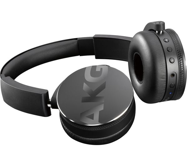 AKG C50BT Wireless Bluetooth Headphones - Black, Black