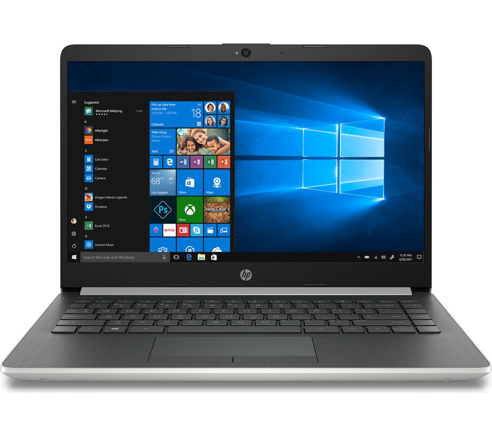 HP 14-cf1502sa 14" Intel®? Core™? i7 Laptop - 512 GB SSD, Silver, Silver