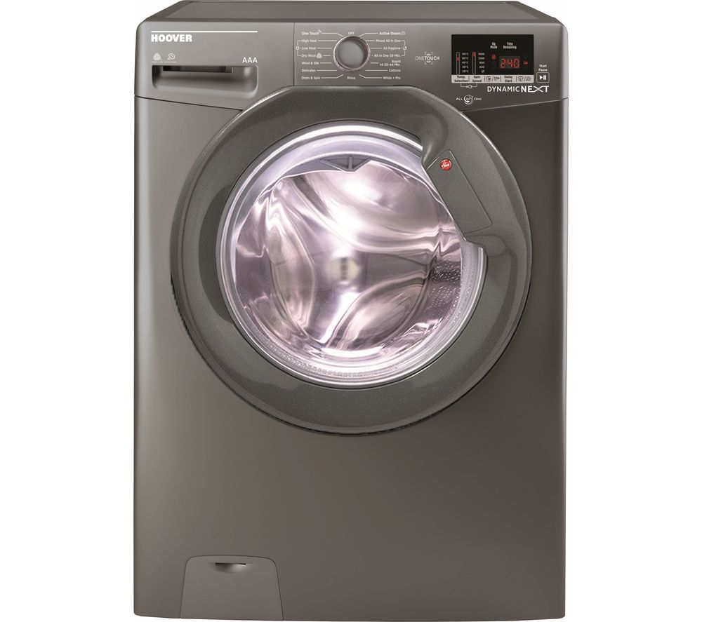 HOOVER Dynamic Next WDXOC 685AGG NFC 8 kg Washer Dryer - Graphite, Graphite