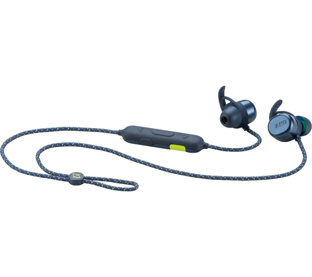 AKG N200A Wireless Bluetooth Sports Earphones - Blue, Blue