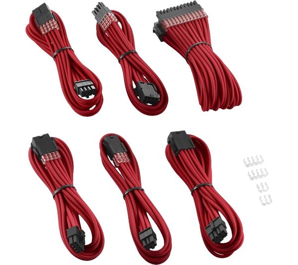 CABLEMOD Pro Series ModMesh Extension Cable Kit - Red, Red
