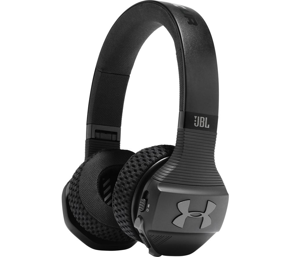 JBL Under Armour Sport Wireless Train Headphones - Black, Black