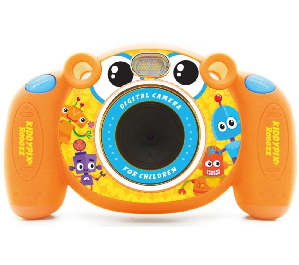 EASYPIX Kiddypix Robozz Compact Camera - Orange, Orange