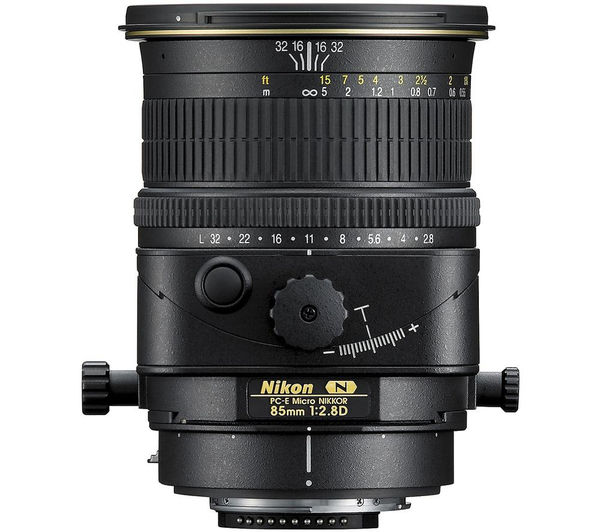 NIKON PC-E Micro NIKKOR 85 mm f/2.8D ED Tilt-shift Lens