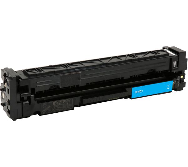 ESSENTIALS Remanufactured CF401A Cyan HP Toner Cartridge, Cyan