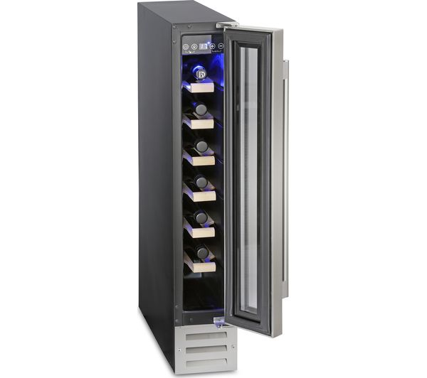 MONTPELLIER WS7SDX Wine Cooler - Stainless Steel, Stainless Steel