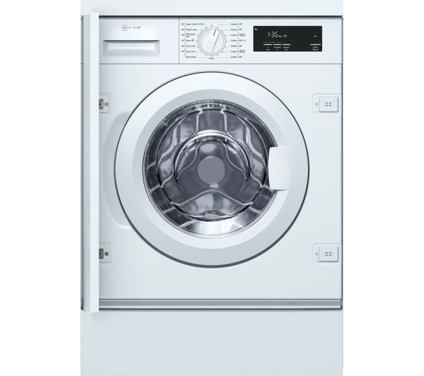 NEFF W543BX0GB Integrated 8 kg 1400 Spin Washing Machine - White, White
