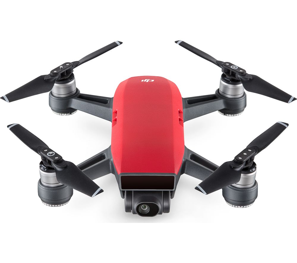 DJI Spark Drone - Lava Red, Red
