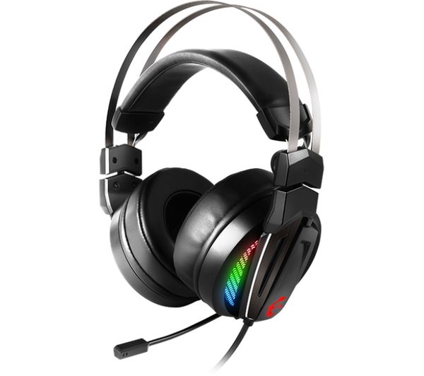 MSI Immerse GH70 7.1 Gaming Headset - Black, Black