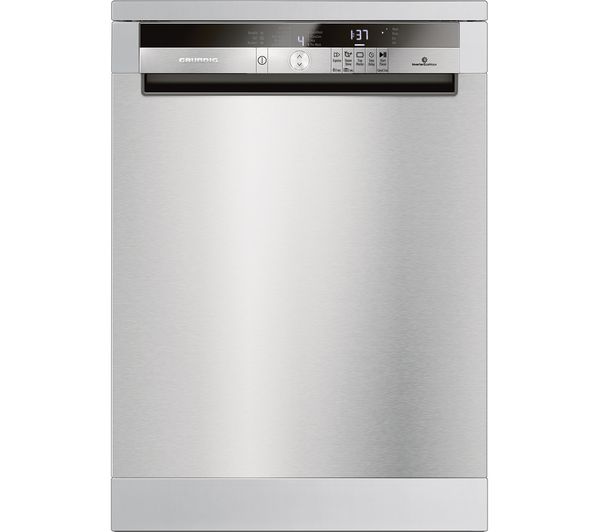 GRUNDIG GNF41821X Full-size Dishwasher - Stainless Steel, Stainless Steel