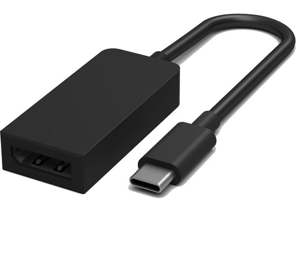 MICROSOFT Surface USB Type-C to DisplayPort Adapter, Black