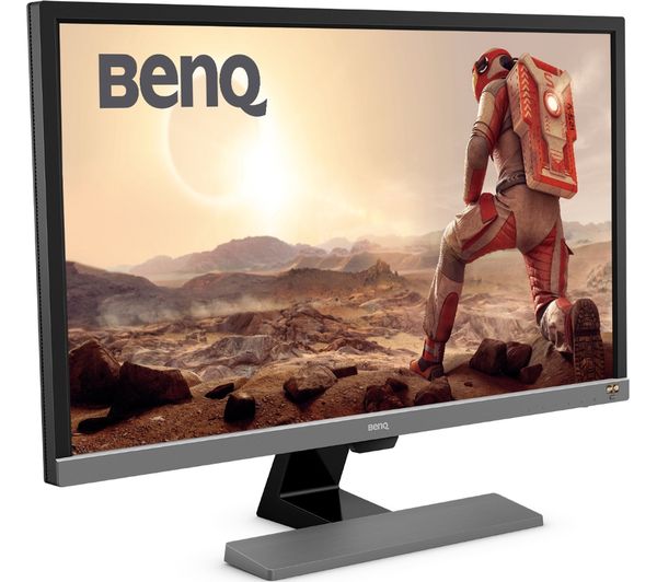 BENQ EL2870U 4K Ultra HD 27.9" LED Gaming Monitor - Black & Grey, Black,Silver/Grey