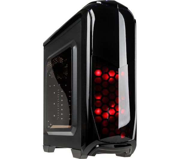 KOLINK Aviator ATX Mid-Tower PC Case - Black, Black