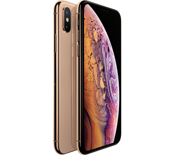 APPLE iPhone Xs - 512 GB, Gold, Gold