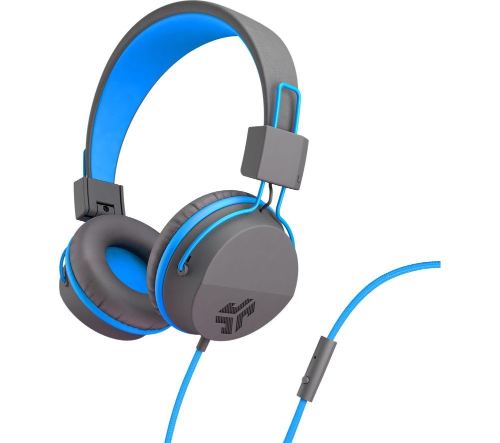 JLAB AUDIO JBuddies Studio Kids Headphones - Blue, Blue