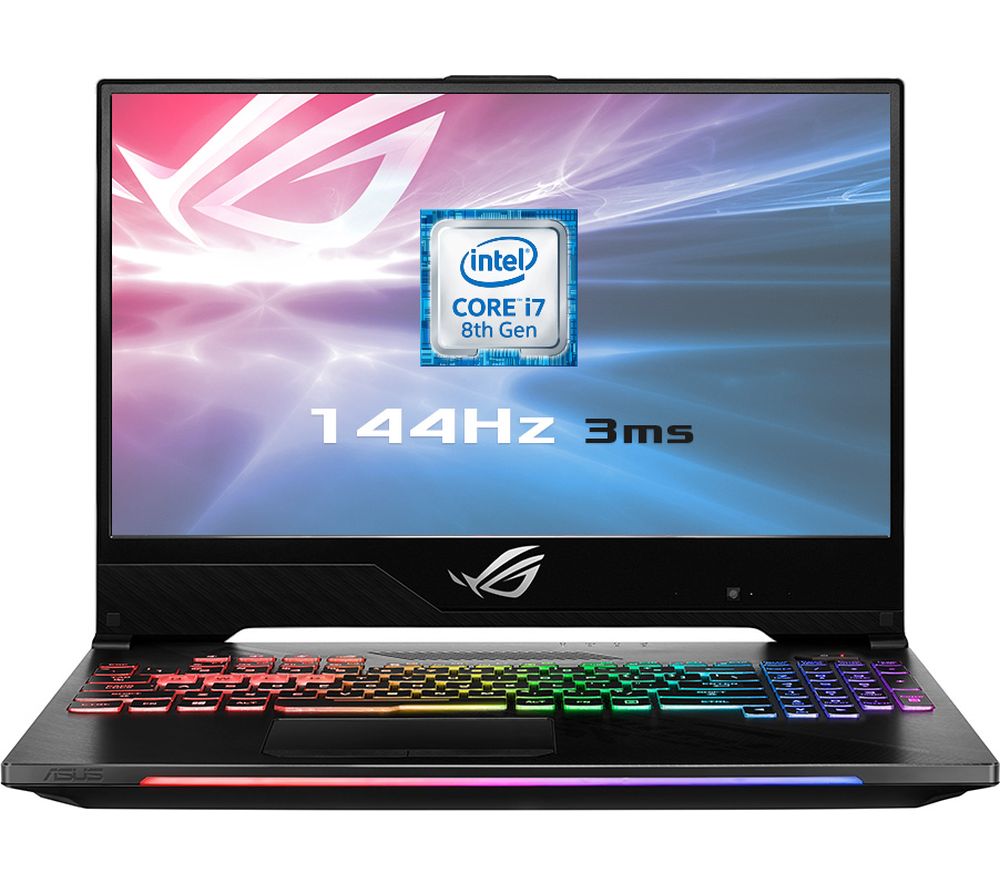 ASUS ROG Strix Scar II GL504 15.6" Intel®� Core™� i7 RTX 2070 Gaming Laptop - 1 TB HDD & 512 GB SSD