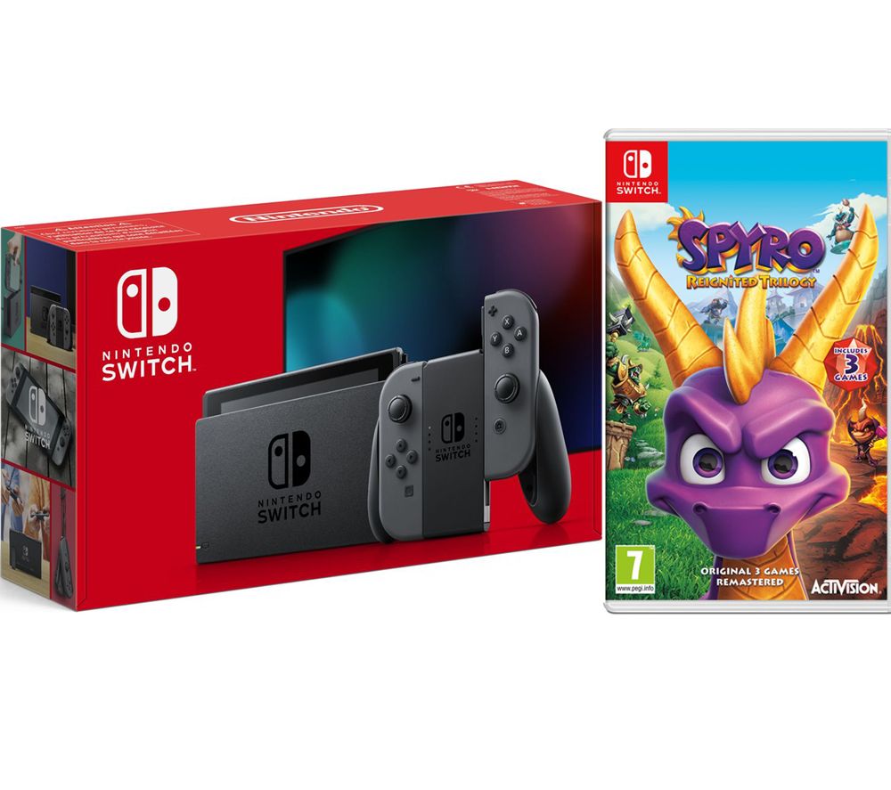 NINTENDO Switch & Spyro Trilogy Bundle