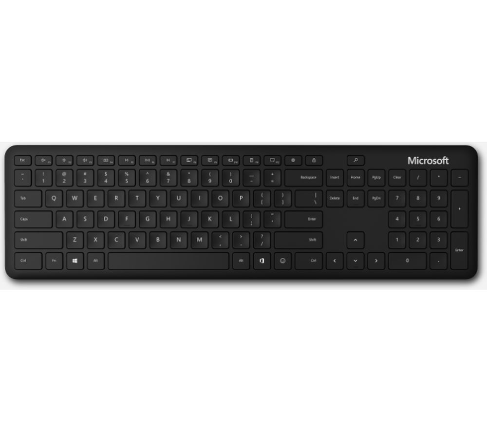 MICROSOFT Bluetooth Wireless Keyboard, Black