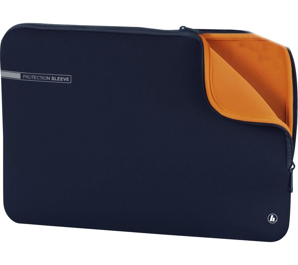 HAMA Essential Line 14.1" Laptop Sleeve - Blue & Orange, Blue,Orange