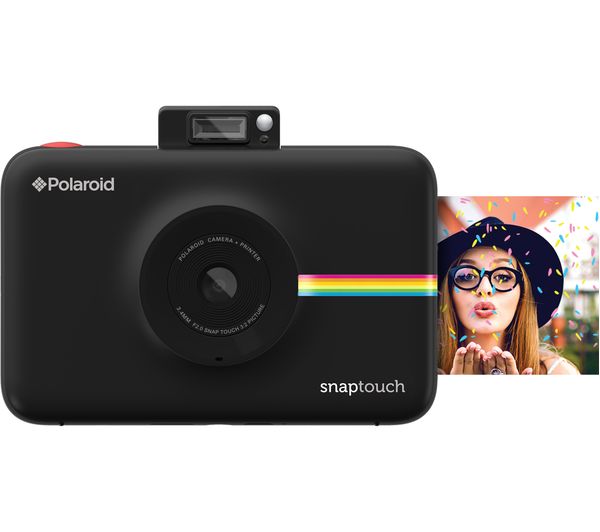 POLAROID Snap Touch Instant Digital Camera - Black, Black