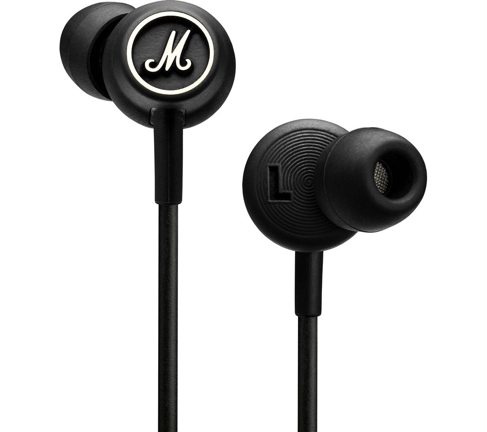 Marshall Mode Headphones - Black & White, Black