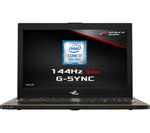 ASUS ROG Zephyrus GM501GS 15.6" Intel® Core i7 GTX 1070 Gaming Laptop - 1 TB HDD & 256 GB SSD