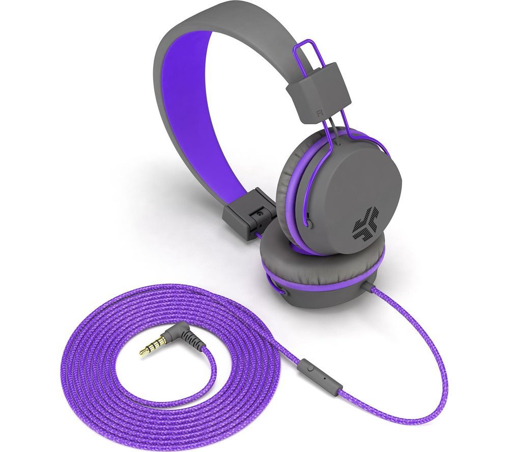 JLAB AUDIO JBuddies Studio Kids Headphones - Purple, Purple