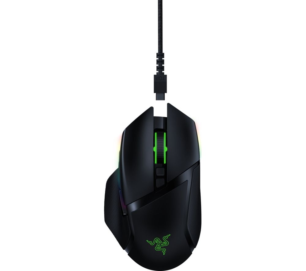 RAZER Basilisk Ultimate Wireless Optical Gaming Mouse, Black