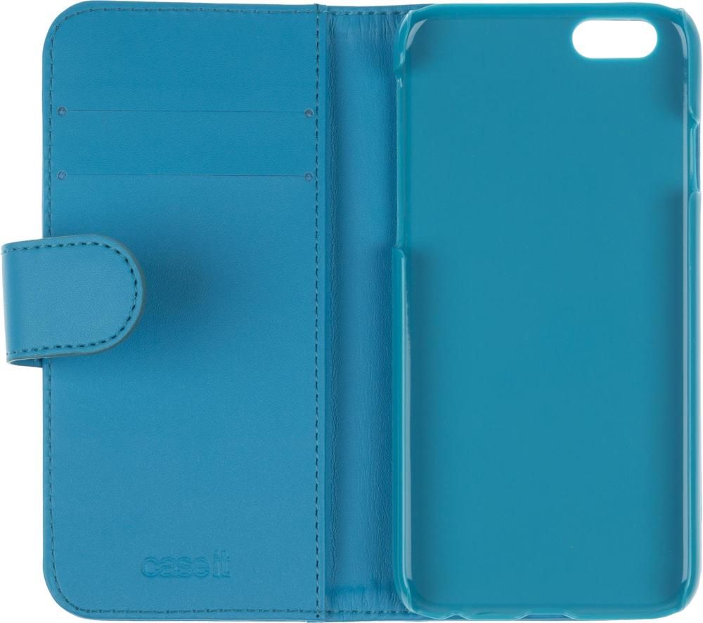 CASE IT Folio iPhone 6 / 6s / 7 / 8 Case - Blue, Blue