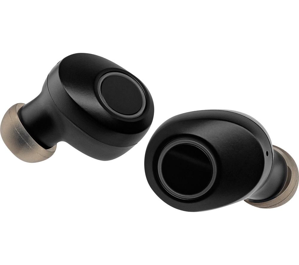 GROOV-E SoundBuds GV-TW02-BK Wireless Bluetooth Earphones - Black, Black