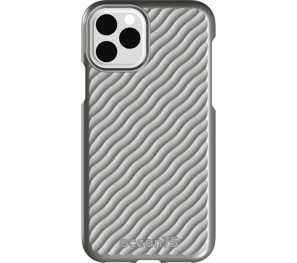 OCEAN75 Ocean Wave iPhone 11 Pro Case - Dolphin Grey, Grey