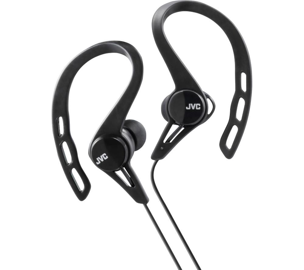 JVC HA-ECX20-B-E Sports Earphones - Black, Black