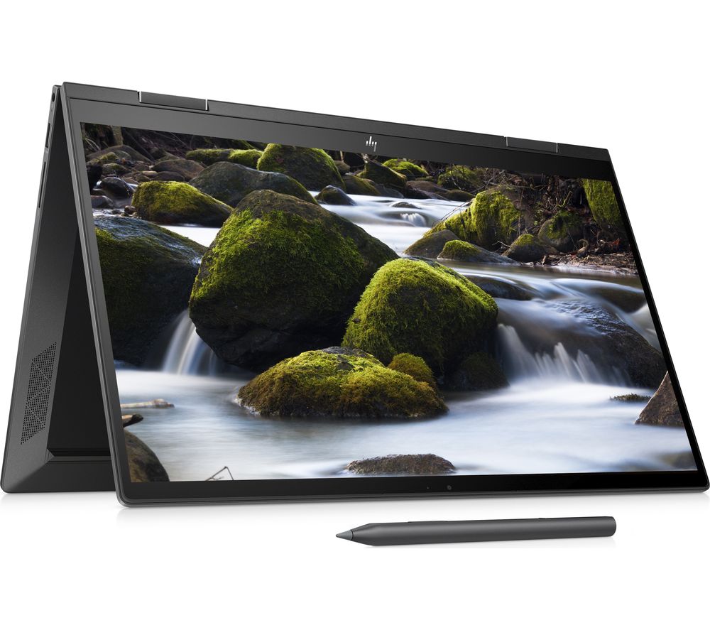 HP ENVY x360 15.6" AMD Ryzen 7 2 in 1 Laptop - 512 GB SSD, Black, Black