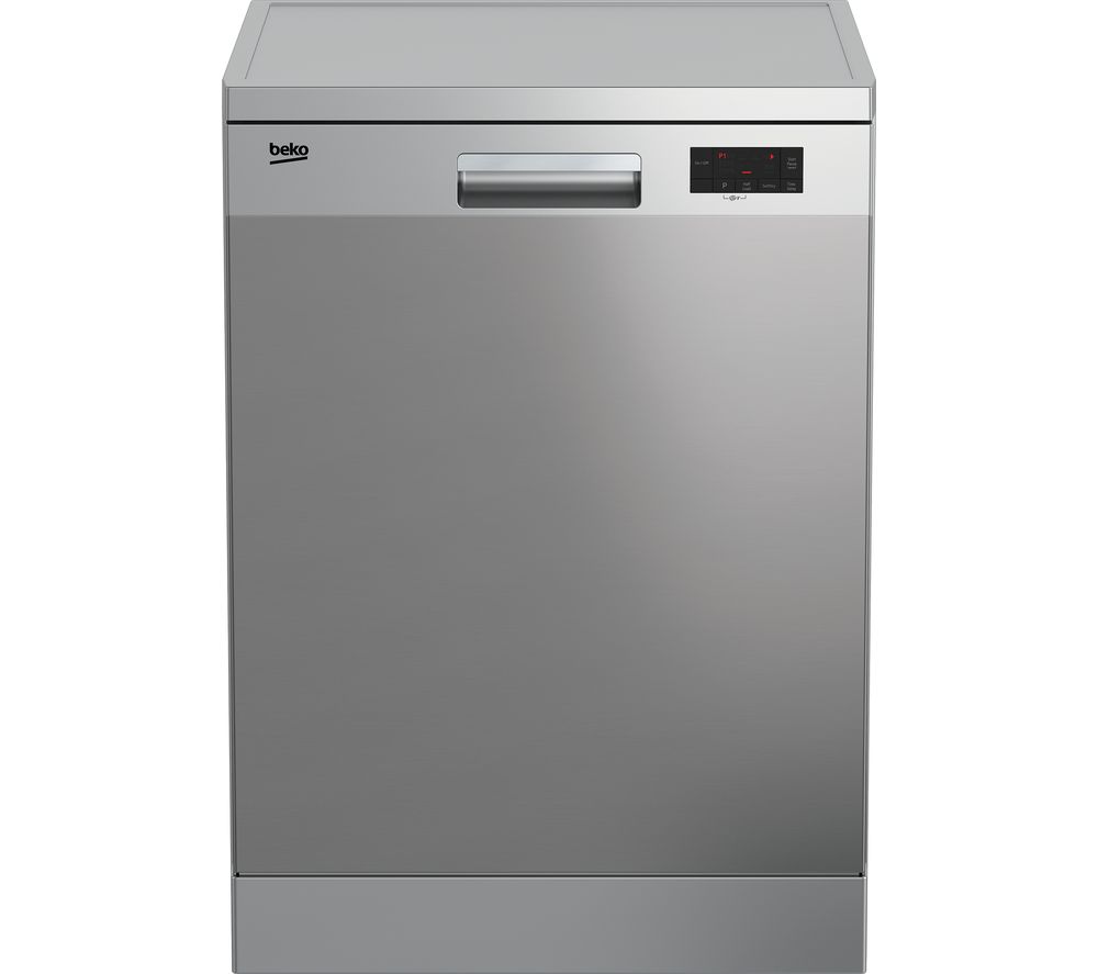BEKO DFN16X21X Full-size Dishwasher - Stainless Steel, Stainless Steel