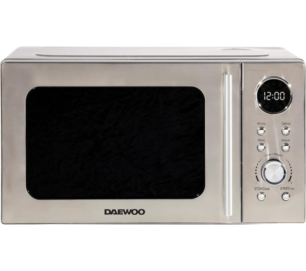 DAEWOO SDA2090 Solo Microwave - Silver, Silver