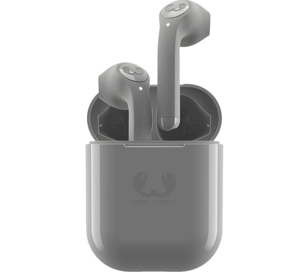 FRESH N REBEL Twins Wireless Bluetooth Earphones - Ice Grey, Grey
