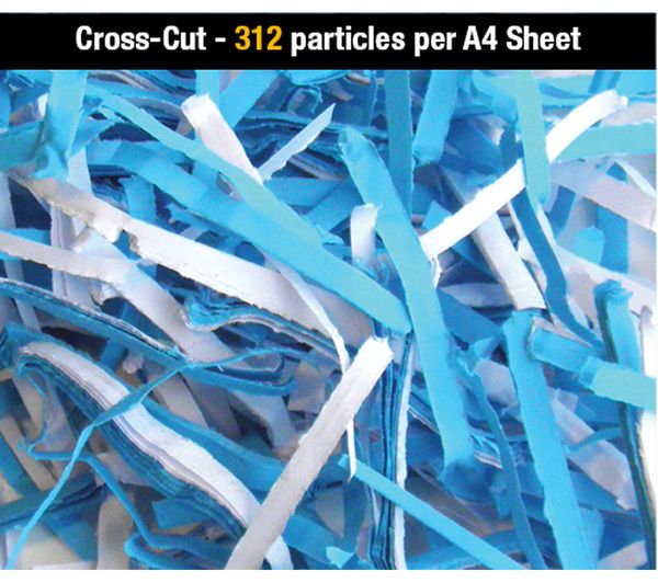 FELLOWES Powershred M-8C Cross Cut Paper Shredder