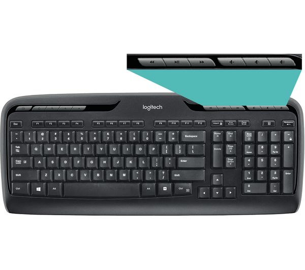 LOGITECH MK330 Wireless Keyboard & Mouse Set