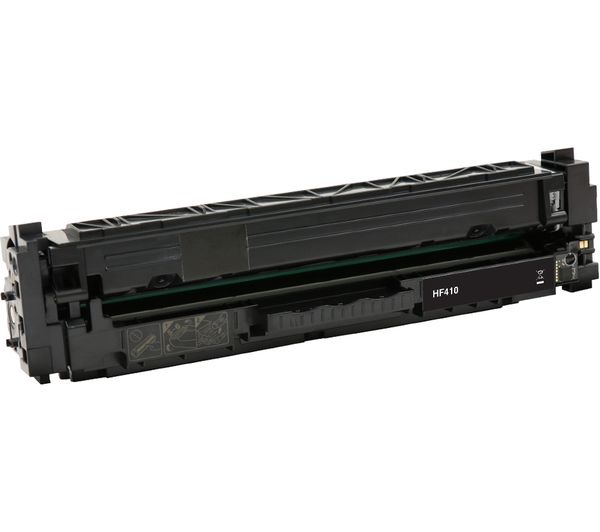 ESSENTIALS Remanufactured CF410A Black HP Toner Cartridge, Black