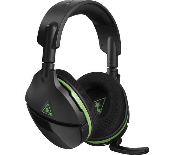 TURTLE BEACH Stealth 600 Wireless Gaming Headset - Black & Green, Black