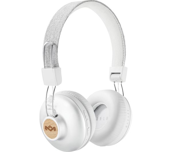 HOUSE OF MARLEY Positive Vibration 2 Wireless Bluetooth Headphones - Silver, Silver