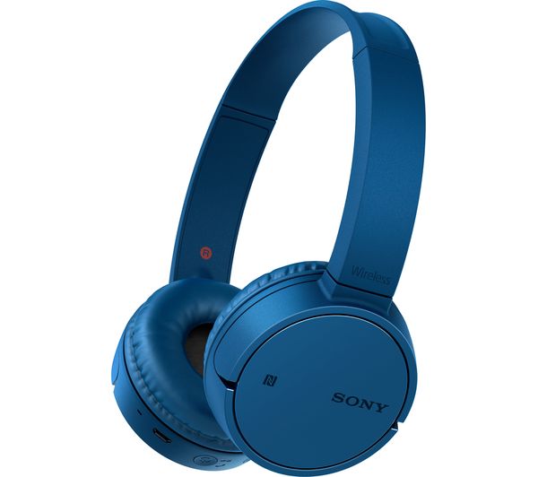 SONY WH-CH500 Wireless Bluetooth Headphones - Blue, Blue